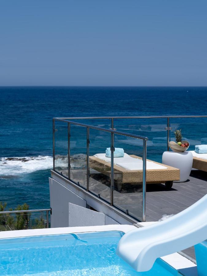 Icarus Luxury Beachfront Villa Gialiskari  Екстер'єр фото